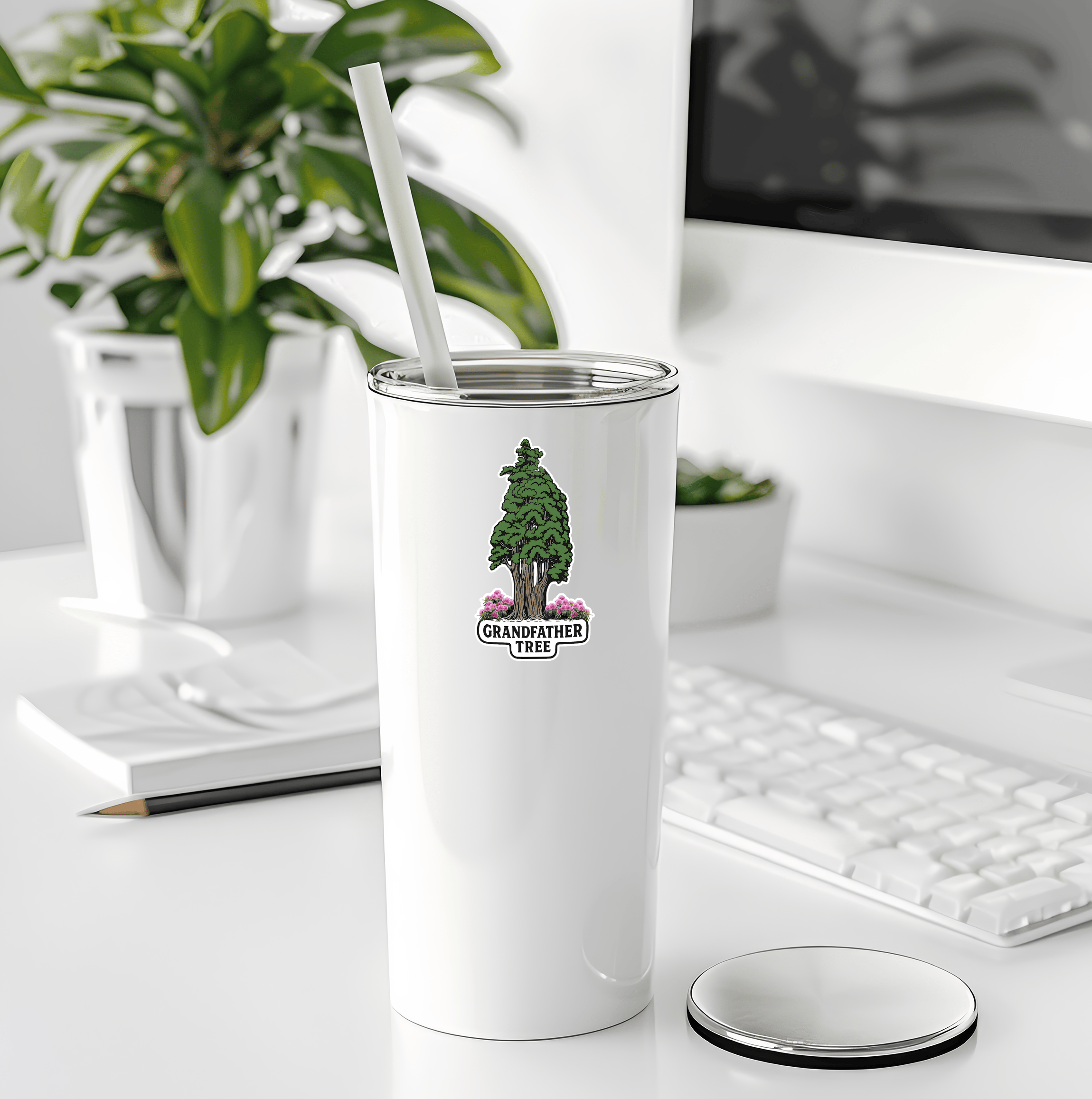 Sticker Atlas – Adesivo por atacado – Árvore Avô Com Autocolante Rhody3