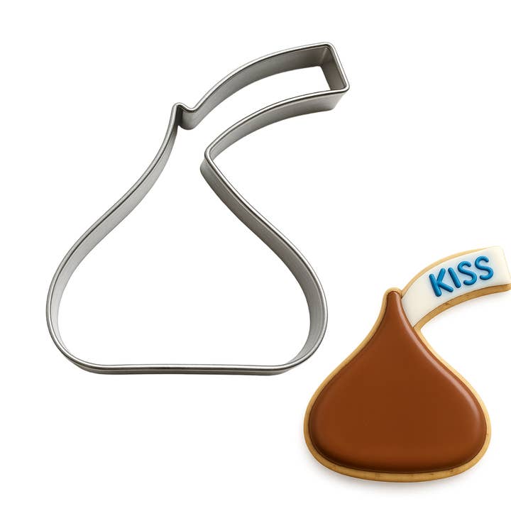 Schokoladenkuss 3,5 Zoll B1765 für den Großhandel von CookieCutter.com