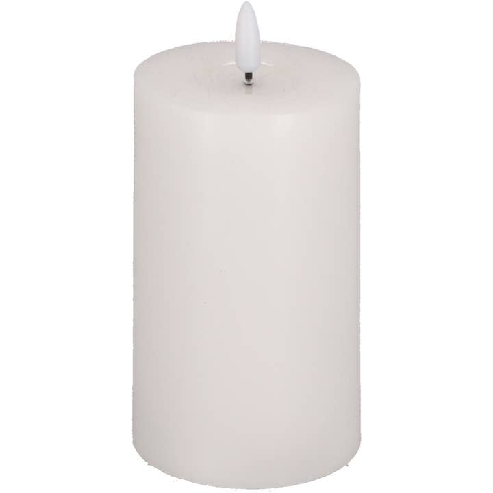 Vosteen - Wholesale Flameless Candle - LED Candle Shine, With Timer, H/D 125/75 mm, White