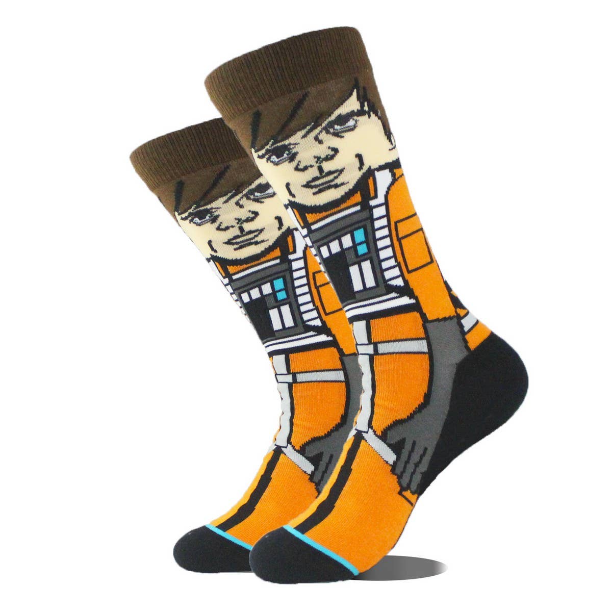 ACCITY - Wholesale Socks - Unisex - CARTOON STAR WARS SERIES CASUAL CREW SOCKS_CWAH11137