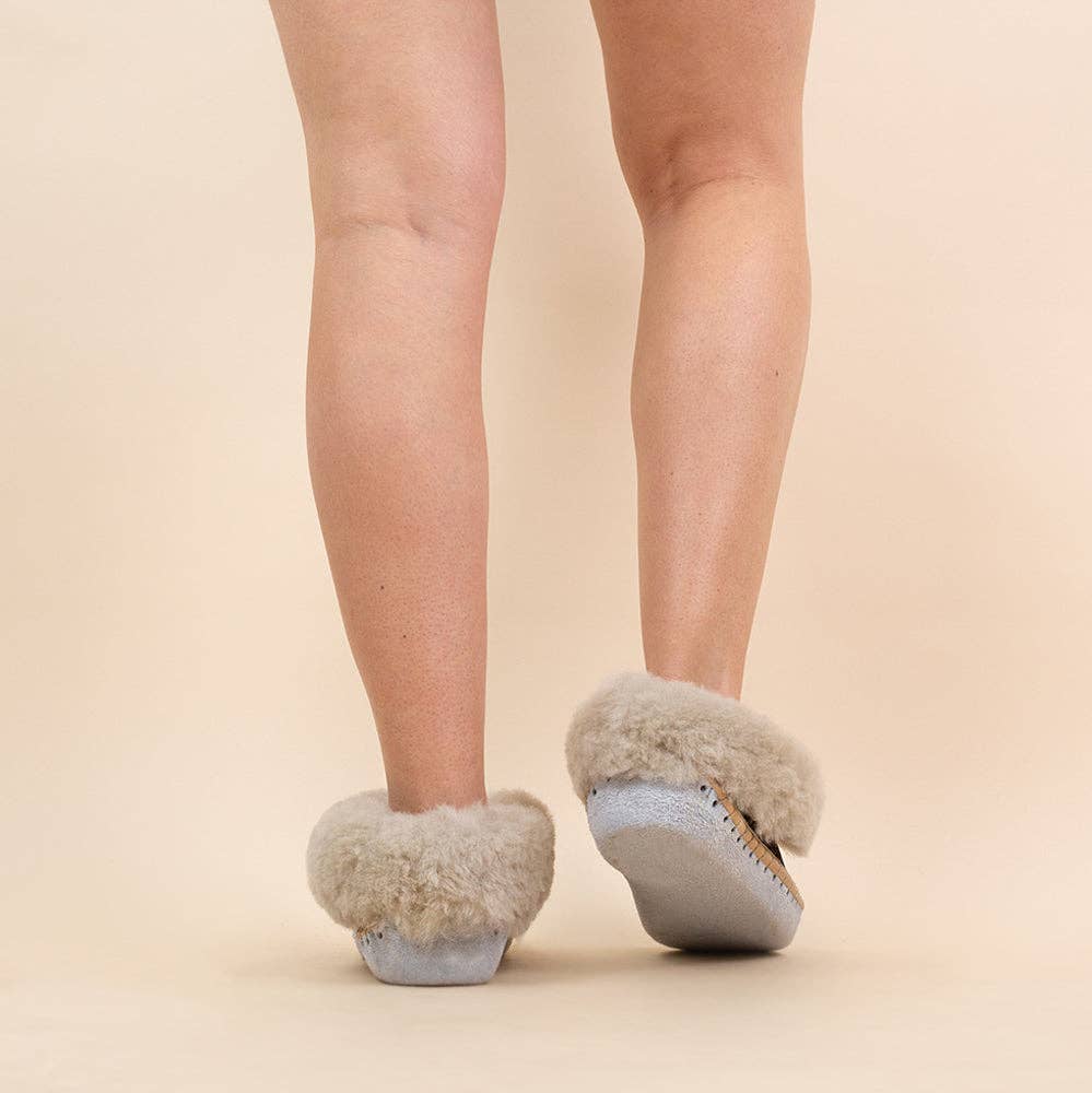 Moonrise - Wholesale Pantoffels - Dames - Moonrise Ladies Sheepskin Slippers Mirri3
