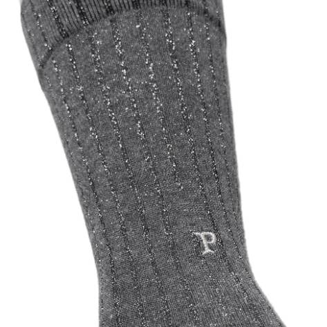 674 GREY COSTA LUREX ric.GREY - Calf for wholesale by Individual Socks