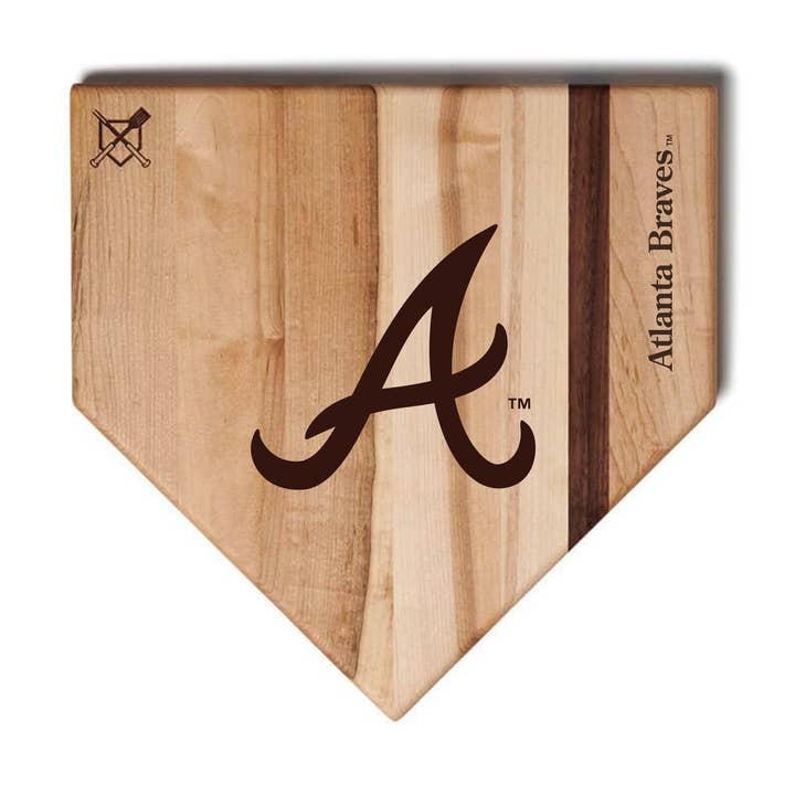 Taglieri Atlanta Braves Home Plate per la vendita all'ingrosso da parte di Baseball BBQ