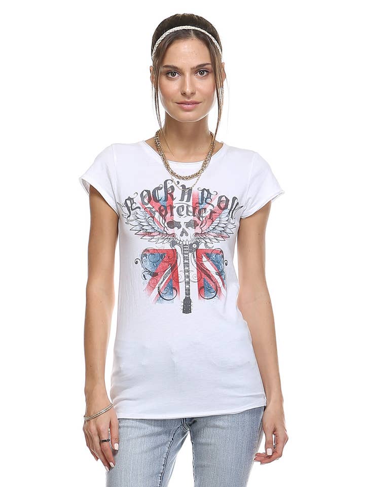 Short sleeve graphic tee with back laser cut detail for wholesale by Urban X Apparel