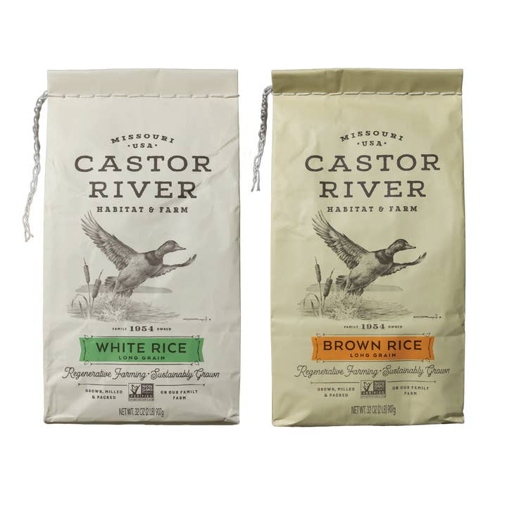 Long Grain Rice | Combo Pack (2lb) for wholesale by Castor River Habitat & Farm