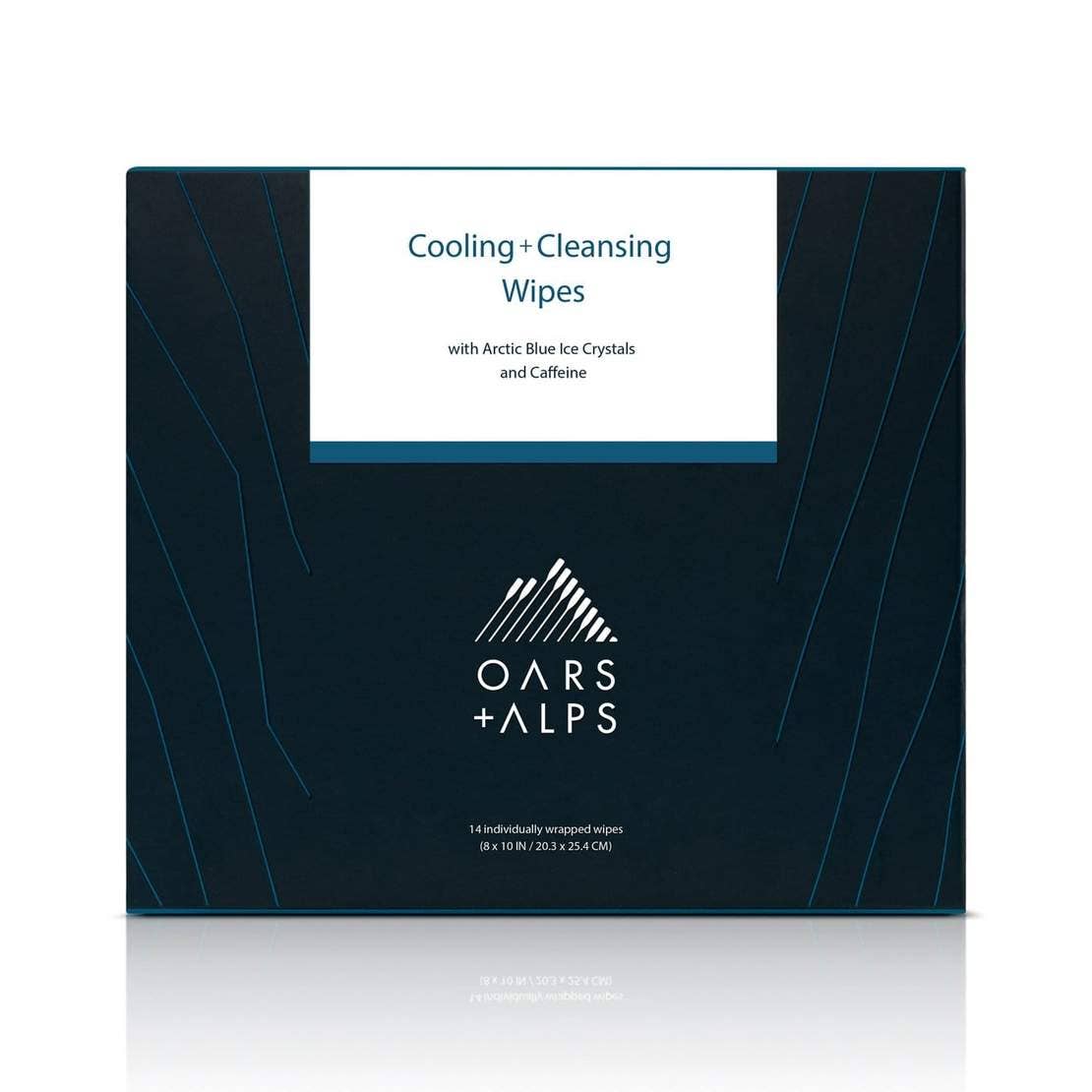 Oars + Alps - Wholesale Face & Body Wipes - Men's - Men's Cooling + Cleansing Wipes Exfoliate, Caffeine Post Gym2
