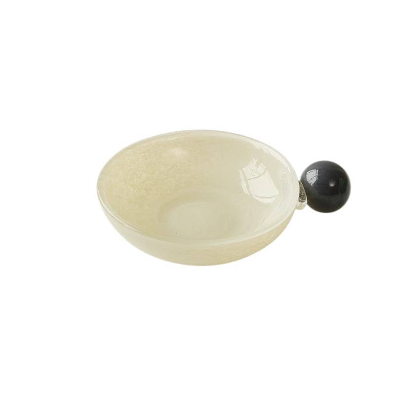 IVORE.GROUP (We cover All Import duty) - Wholesale Serving Tray - Mini Fruit Plate – Elegant Glass Snack & Dessert Tray0