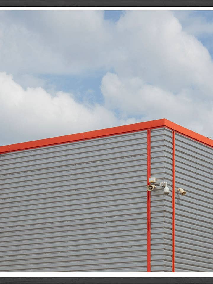 Trafford Industrial Park Bygningsvægkunst for engroshandel hos The Underdog Print Shop