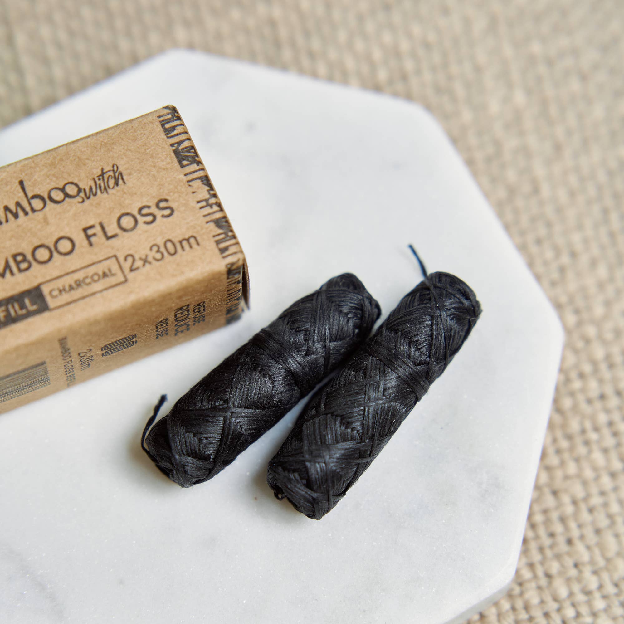 Bamboo Switch – Engroshandel Tandtråd – Bambus Tandtrådsrefill 2-pak | Vegansk | Tandpleje Bestseller3