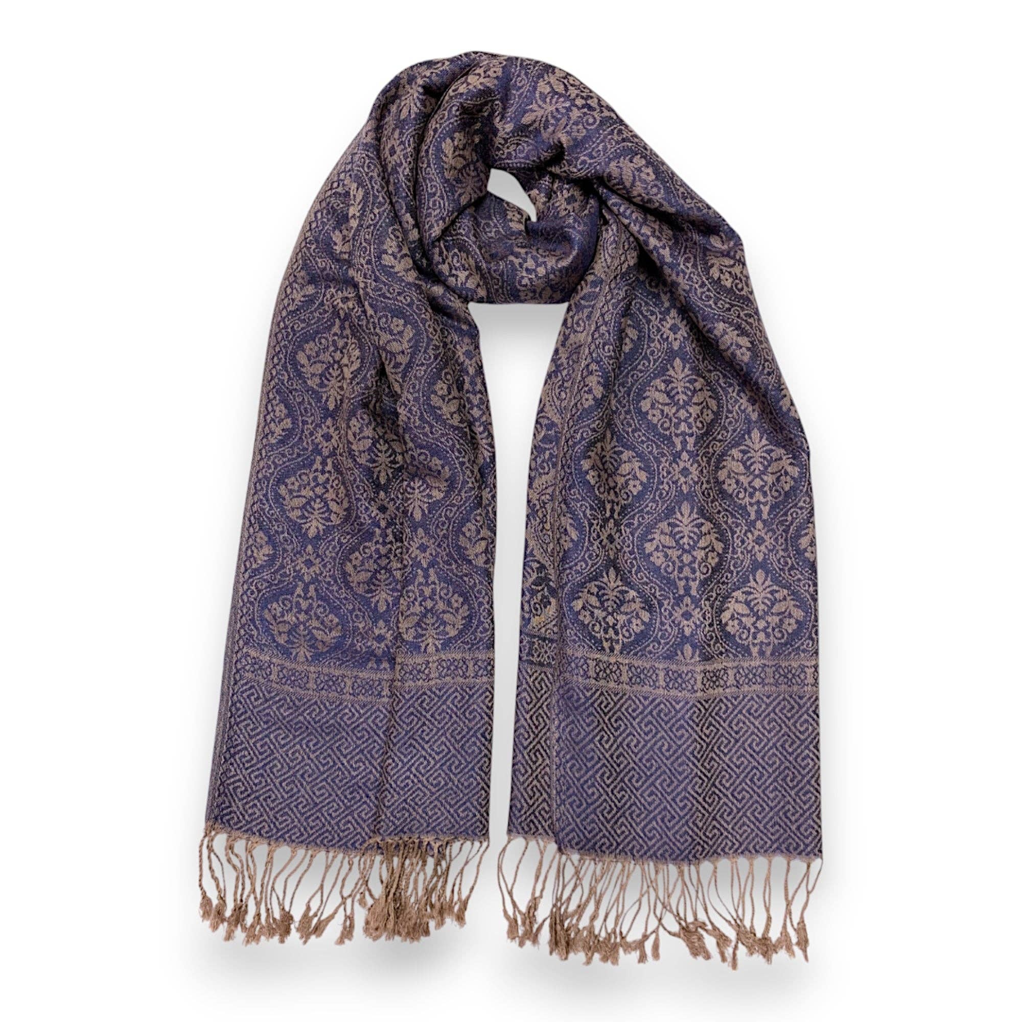 Lili Scarves (US Duty Free) - Wholesale Scarf - Women's - Arabic Night Print Pashmina Scarf4