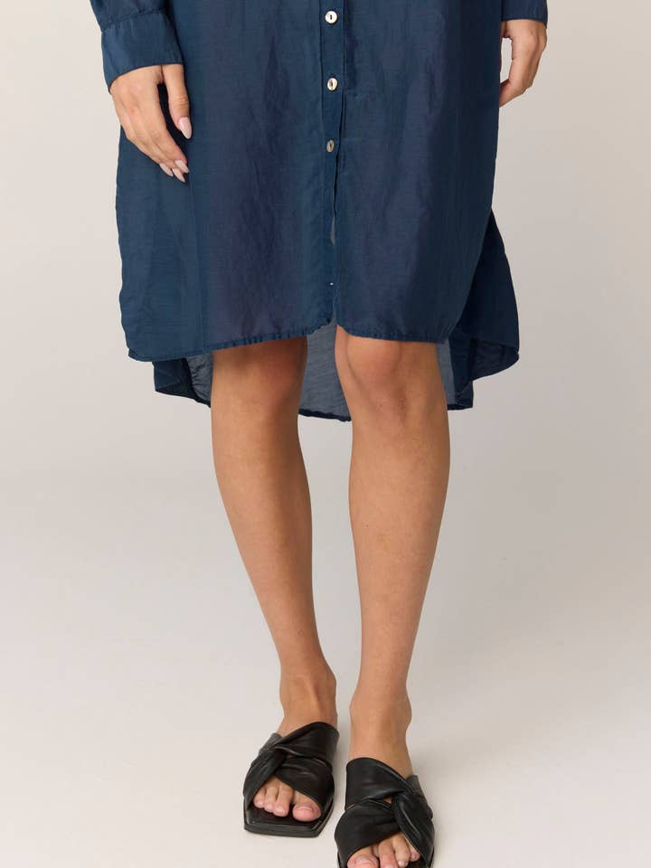 Primness - Wholesale Buttoned-down shirt – Women's - POCO COVERALL - DARK NAVY6