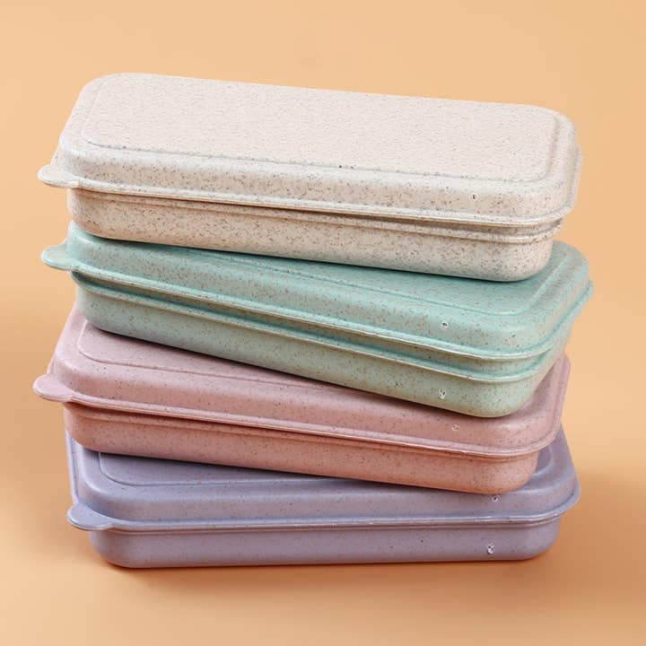 Homerely (We Cover All Import Duties) – Engroshandel Skærebestik sæt – Mini Bionedbrydelig Hvede Straw Bestik Set3