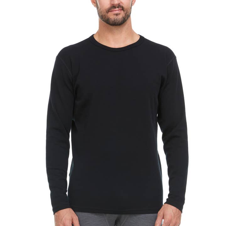 Runners Essentials by Without Limits - Wholesale T-Shirt - Men's - Midweight - Chocorua Men's Crew 100% Merino Wool35