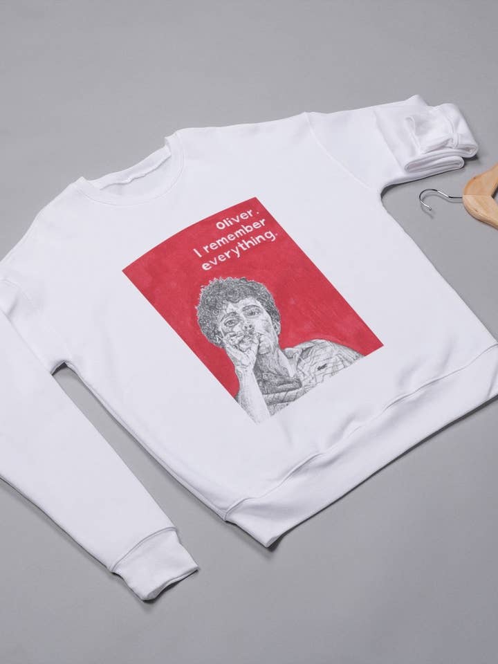 RUF MICH BEI DEINEM NAMEN AN//OLIVER Sweatshirt für den Großhandel von Paper 8