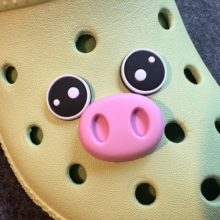 Juego de 5 piezas con forma de pato en 3D, juego de 3 piezas, juego de abalorios para zapatos, diseño de julias de alta calidad para venta al por mayor de JuliesDecal