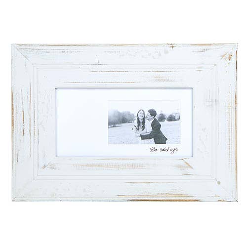 Santa Barbara Design Studio by Creative Brands - Wholesale Picture Frame - Face to Face Photo Frame - She Said Yes