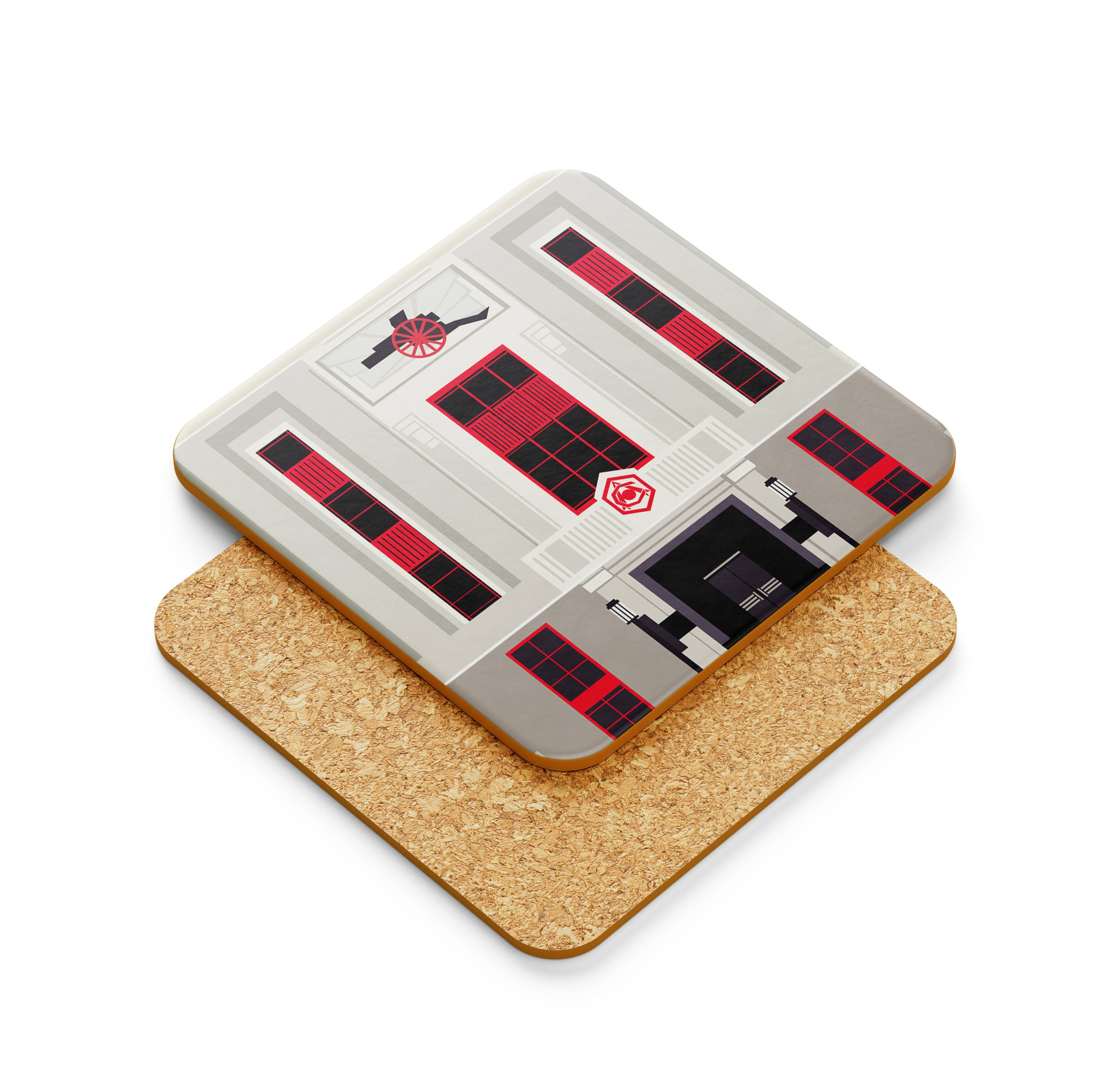 EYE FOR LONDON PRINTS – wholesale Coasters – Arsenal FC Stadium Coasters, Highbury & Emirates2