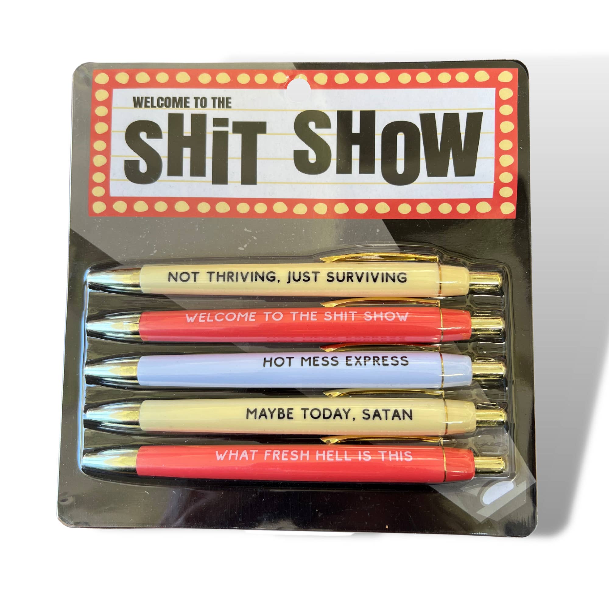 FUN CLUB - Wholesale Pen - Welcome to The Shit Show Pen Set (funny, gifts, pens)