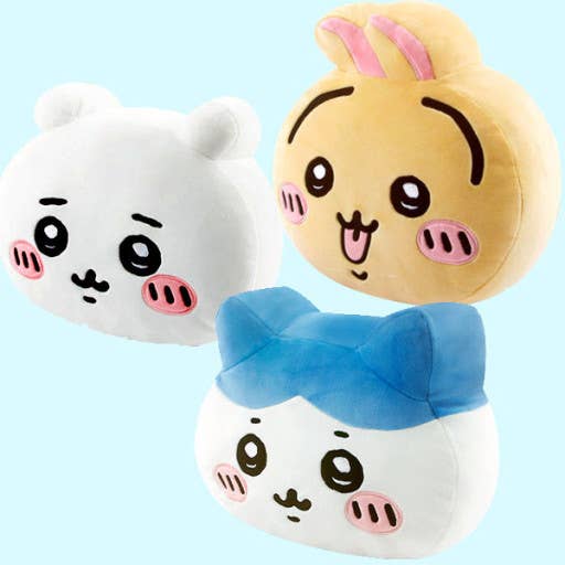 K_Wonderland - Wholesale Car Decorative Charm - Unisex - Chiikawa Neck Plush Cushion - Deco, Office, Car Cushion