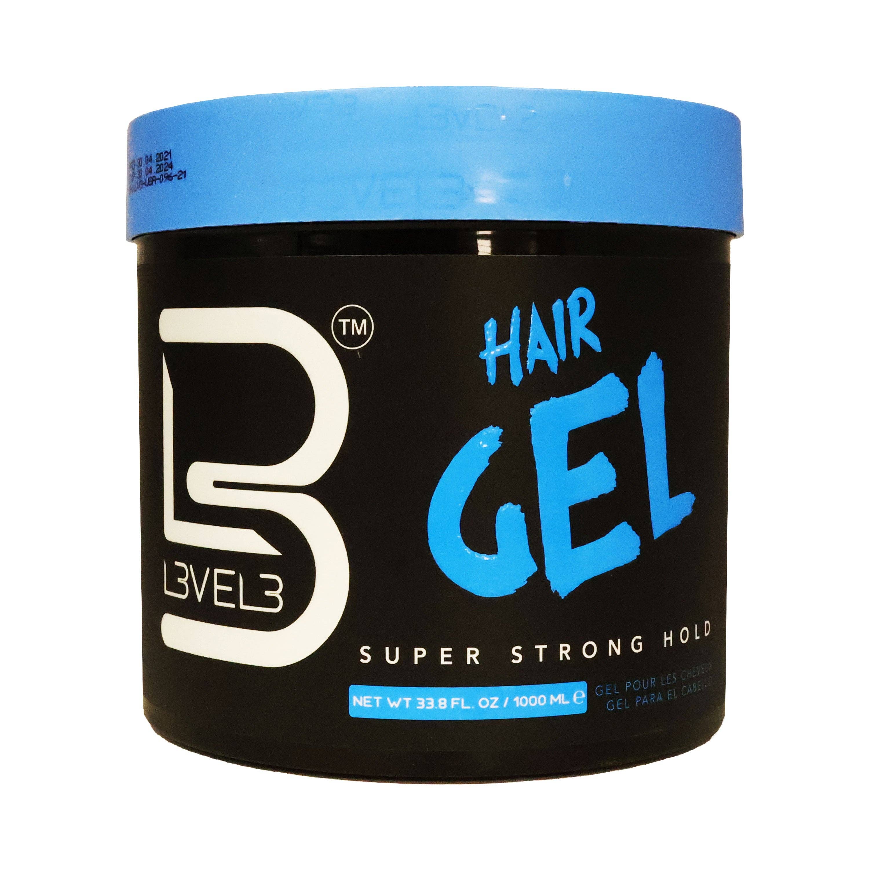 KT Supply - Wholesale Haarstyling gel/mousse - Level3 Haargel Super Strong 33,8 Oz.0