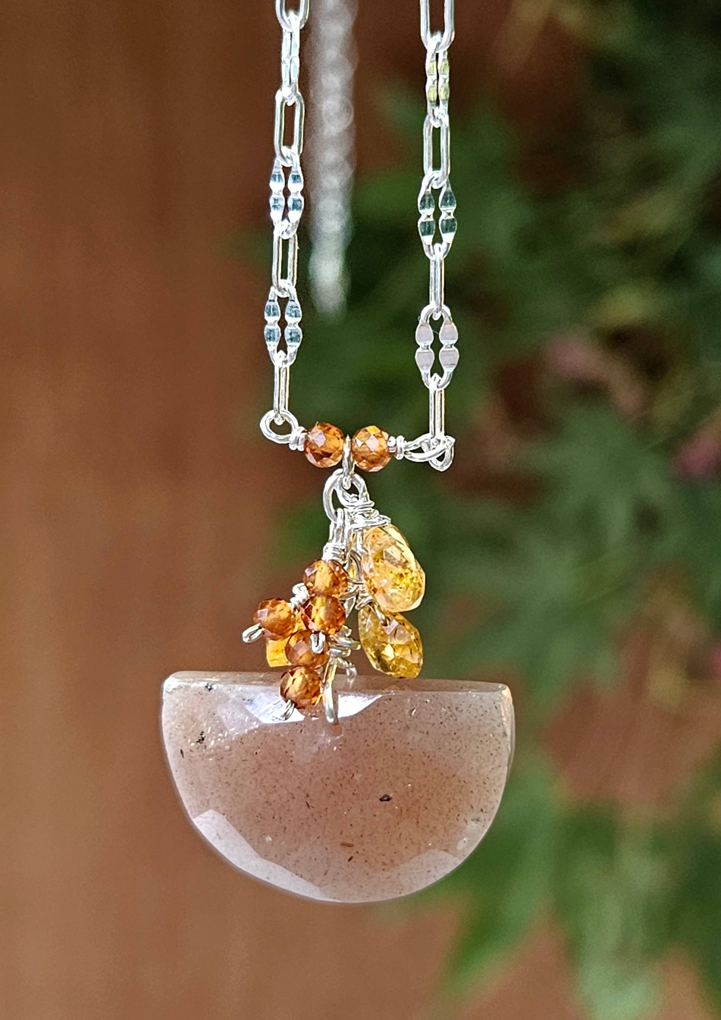 KRISTIN FORD Jewelry With Meaning - Wholesale Dangle Earrings - Citrine Ring Drop Earrings EBR38232