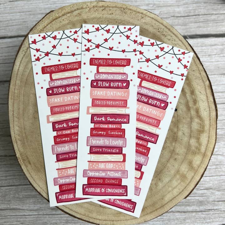 Mav & Molly Designs - Wholesale Bookmark - Romance Book Troupes Bookmark3