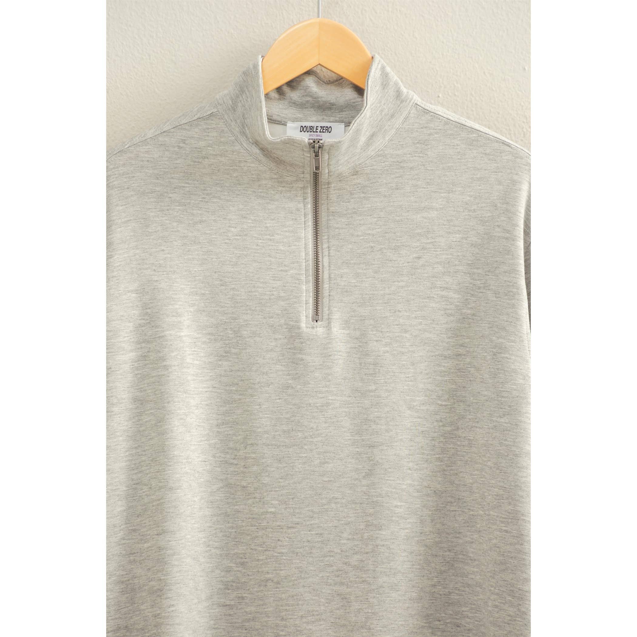 HYFVE - Wholesale Dress - Women's - Double Knit Half Zip Up Long Sleeve Mini Dress4