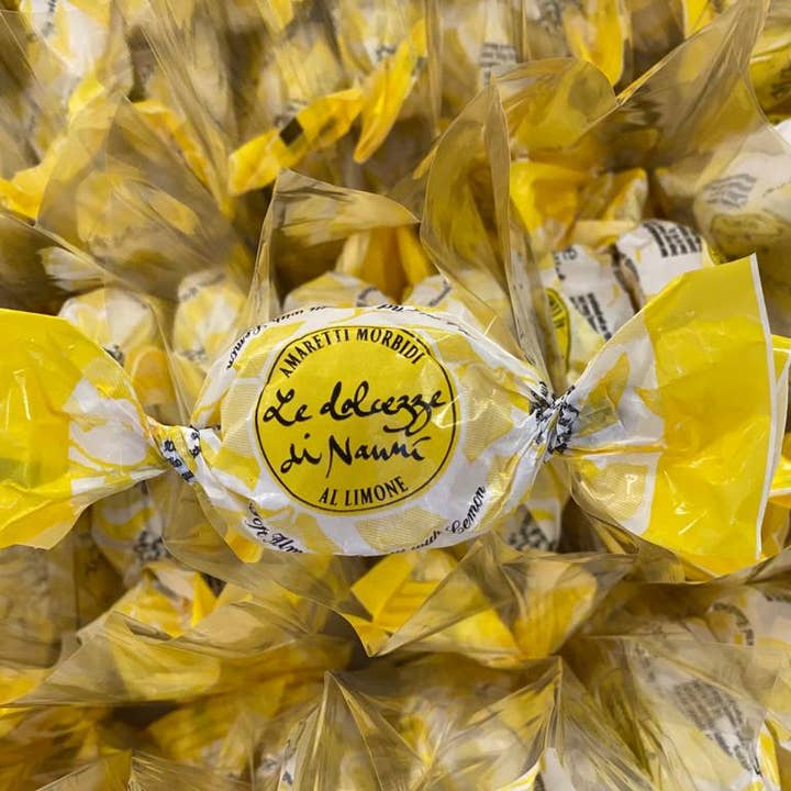 Le Dolcezze di Nanni - Vente Biscuits - 2852 macarons moelleux au citron fabriqués en Italie avec amour2