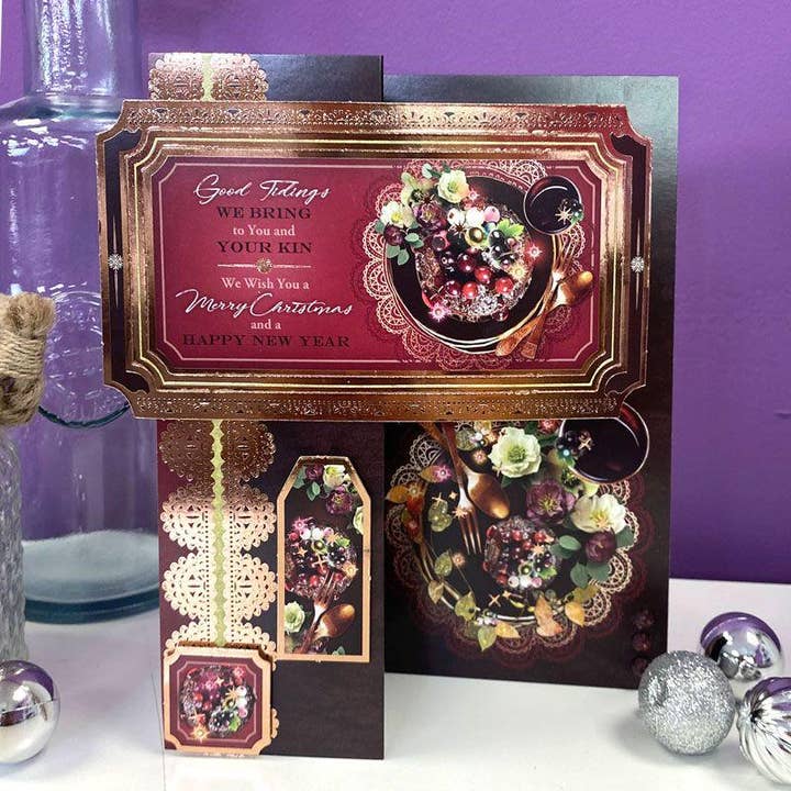 Ecstasy Crafts Distributing – wholesale Craft supplies – A Festive Treat Luxury Topper Set5