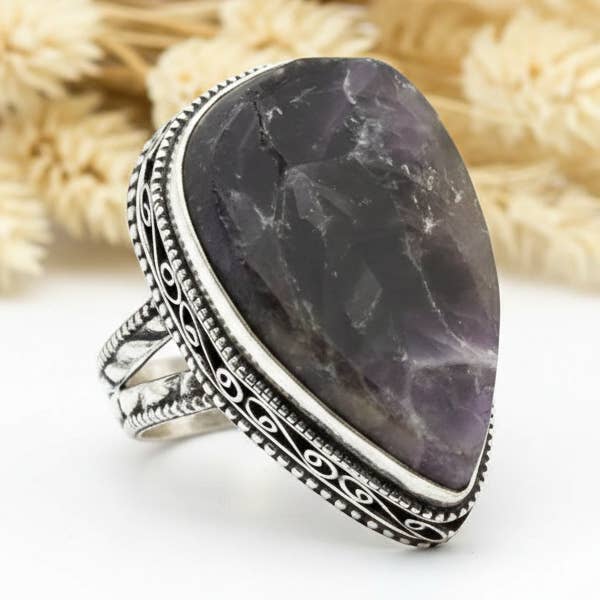 Ametiststenring för wholesale av Produtos Namasté