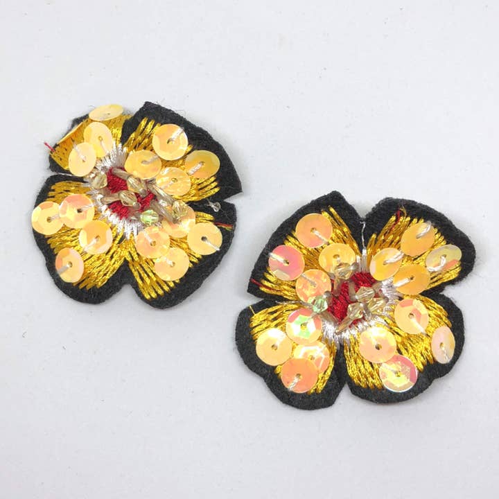 Flores tropicais amarelas por atacado de Finds Design