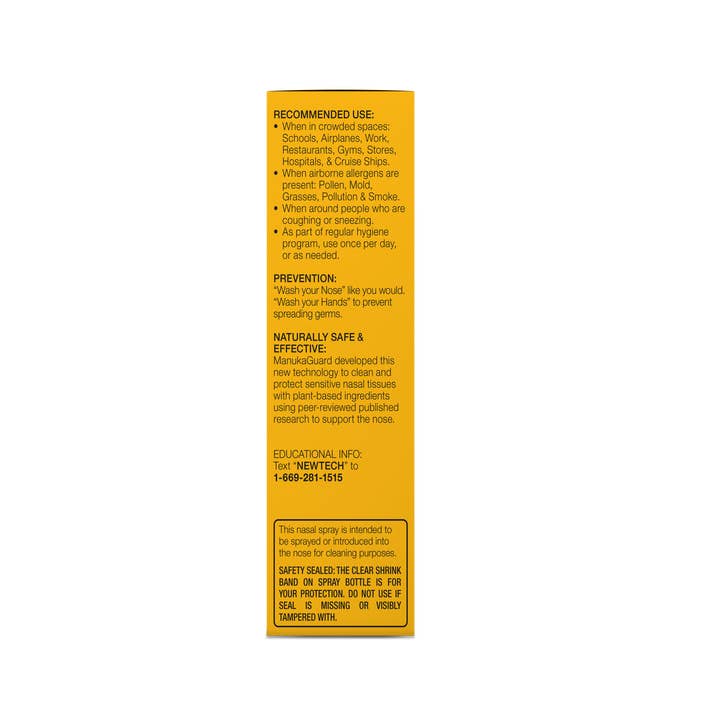ManukaGuard - Wholesale Nasal Care - Kid's Nasal Spray, Medical Grade Manuka Honey4