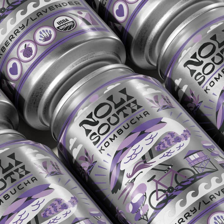 Noli South - Wholesale Kombucha - Blackberry Lavender Kombucha3