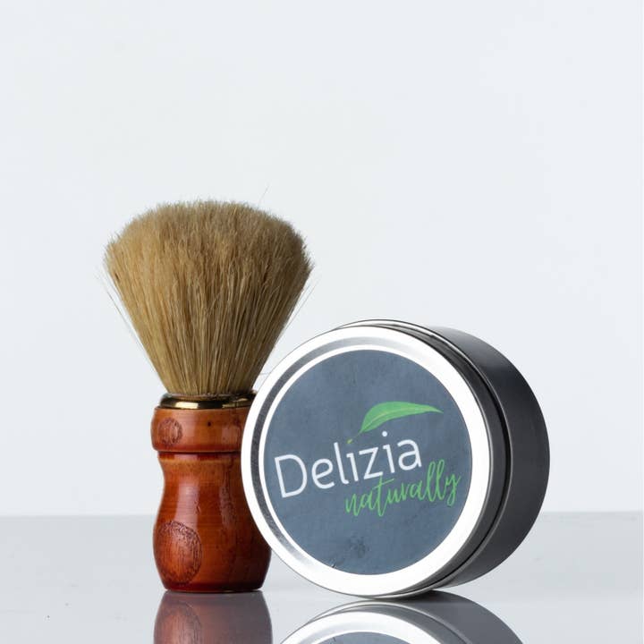Delizia Naturally - Wholesale Shave brush – Men's - Shaving Brush - Wooden1