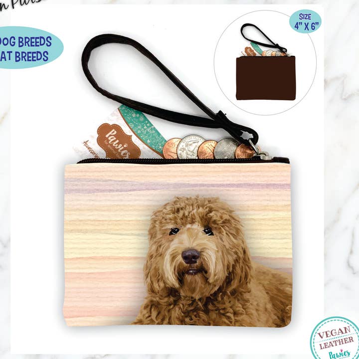 Monedero Doodle Chocolate • Expositor de suelo opcional para venta al por mayor de pawies