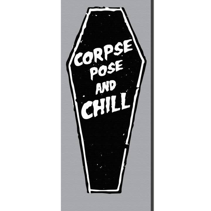 The Corpse Pose and Chill Yoga Mat for wholesale by Yune Yoga