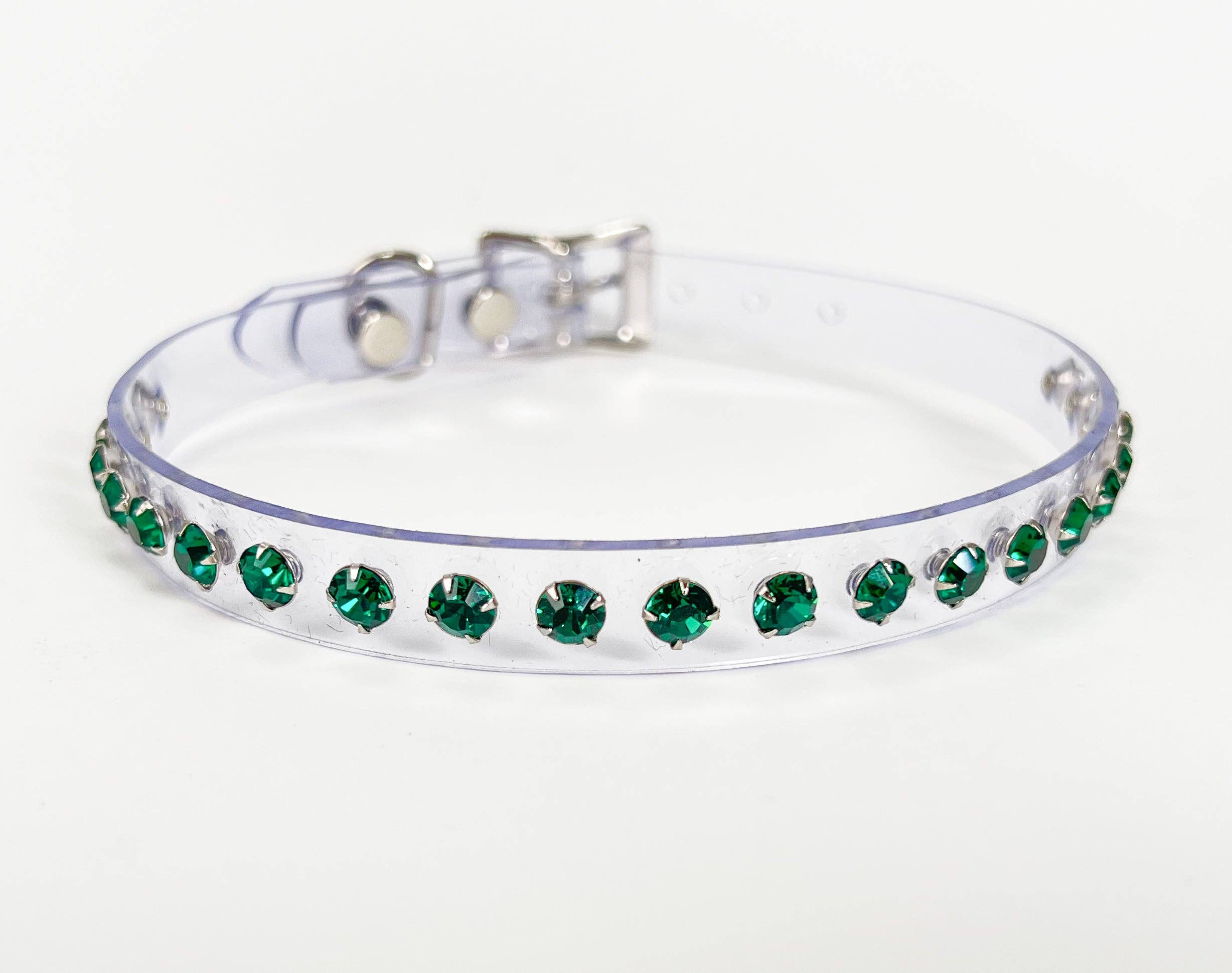 Funk Plus - Wholesale Choker/Collar - CK247CLR RHINESTONE CLEAR  CHOKER14