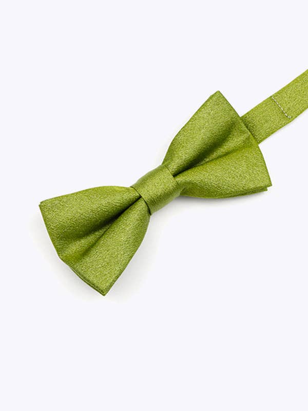 Green Sequin Bow Tie No. 1 Child in Polyester "Armand" for wholesale by Unipap's
