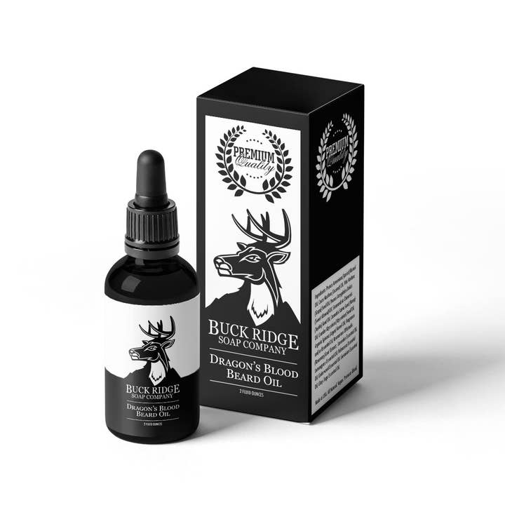 Buck Ridge Soap Company - Wholesale Beard Styling Product - Dragon's Blood Beard Oil