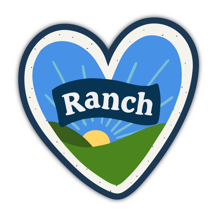 Kyn You Believe It - Wholesale Sticker - Ranch Heart Sticker3