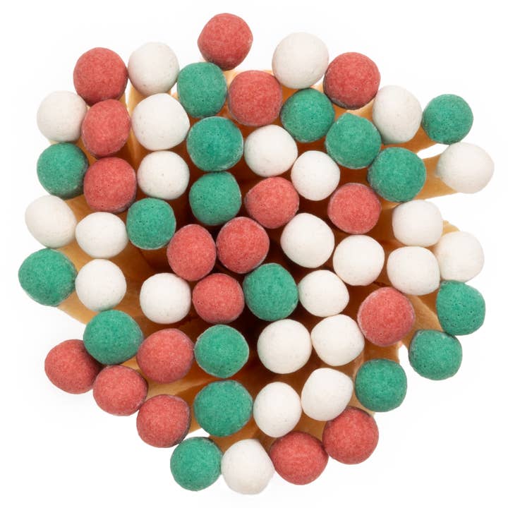 Enlighten the Occasion - Wholesale Matches - Christmas Matches in Medium Corked Vial