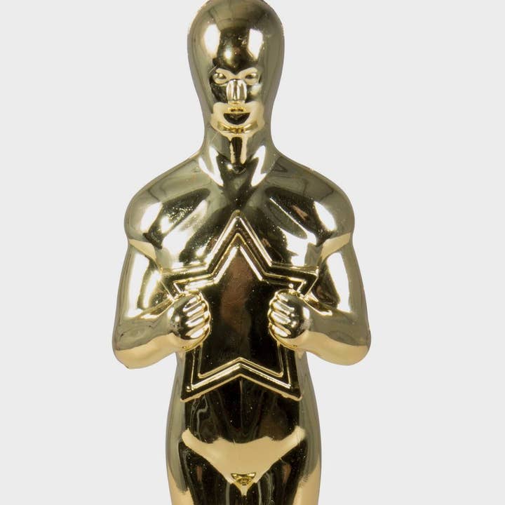 P'tit Clown - Wholesale Decorative Figurine - Star Trophy - Gold - 20 cm0