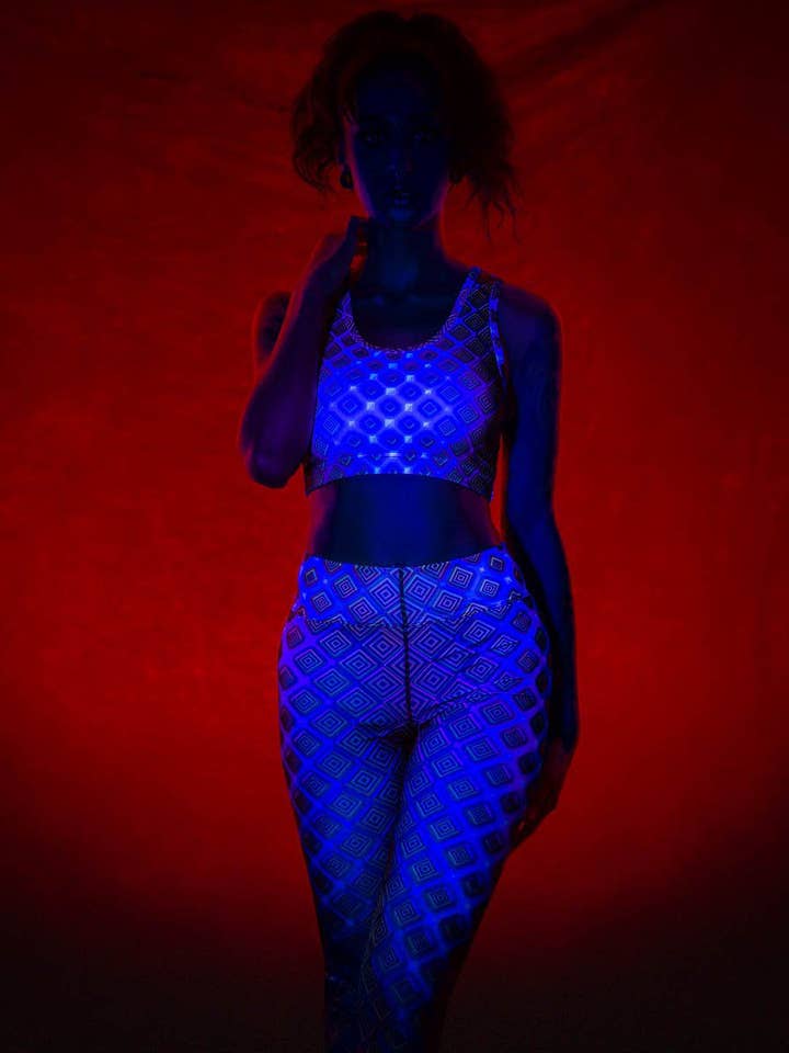 Mystic Mind - Wholesale Athletic/Lounge Leggings - Women's - Cubic - High Waist2