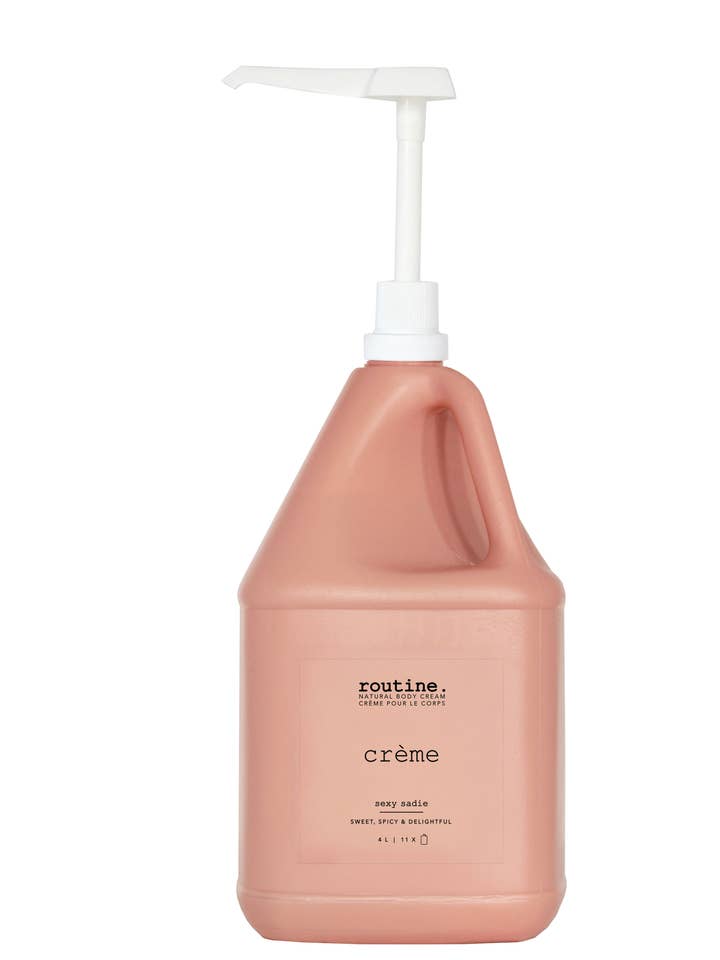 RECHARGE DE CRÈME POUR LE CORPS Sexy Sadie 4 L pour la vente par Routine