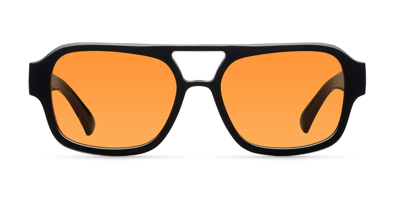 Meller - Vente Lunettes de soleil – unisexe - Seba Noir Orange