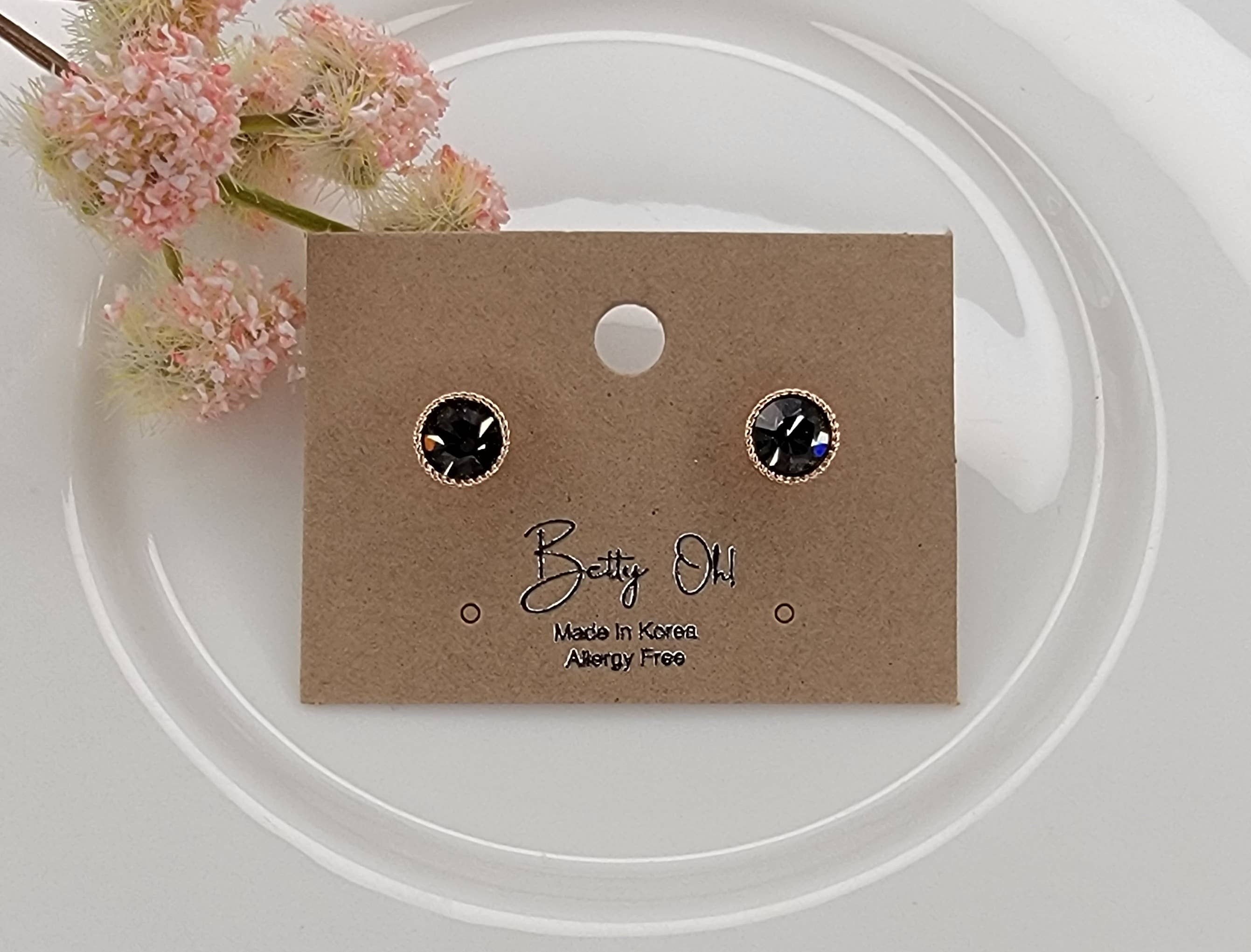 BETTYOH INC - Wholesale Stud/Post Earrings - SWAROVSKI ELEMENT STUD EARRINGS.4