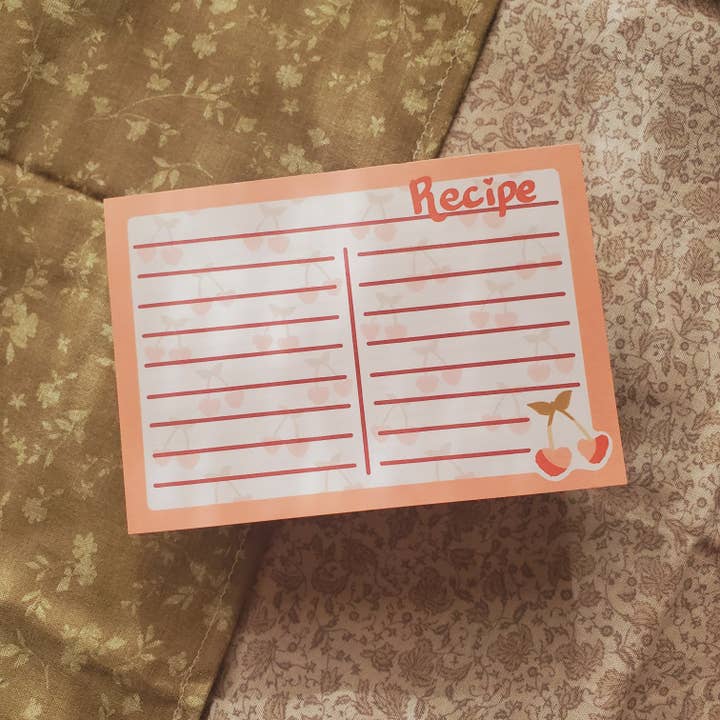 Wayward Leaves - Wholesale Recipe Card - Fruity Recipe Cards