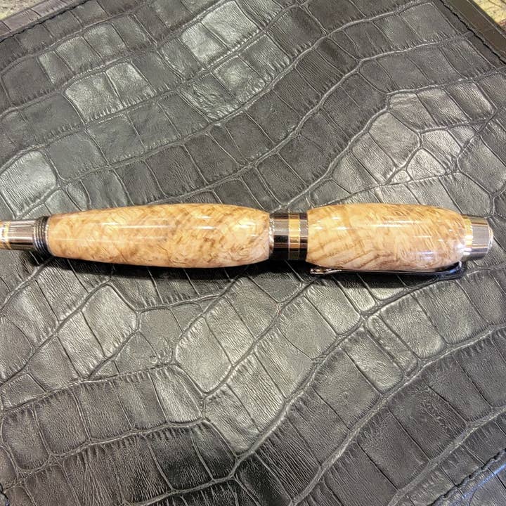 Bolígrafo ejecutivo, madera de roble blanco para venta al por mayor de Ortmann Woodcraft