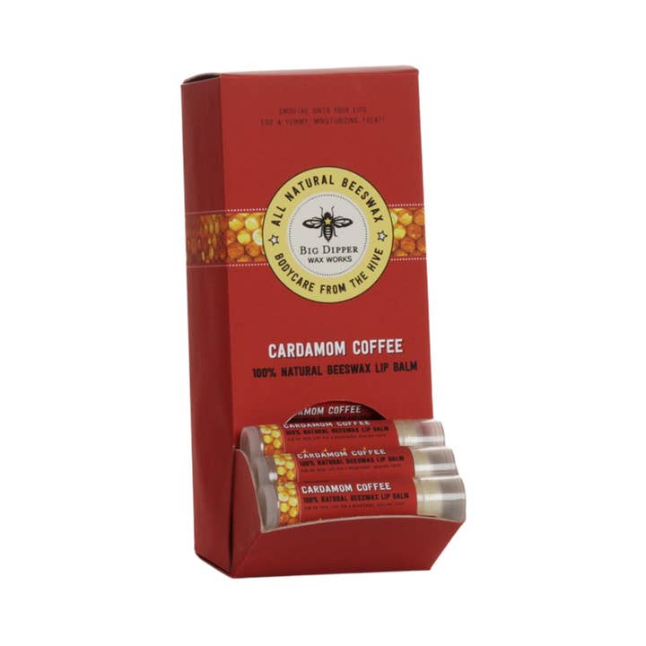 Big Dipper Wax Works - Wholesale Lip Balm - Beeswax Lip Balm – 24 Pack Display – All-Natural