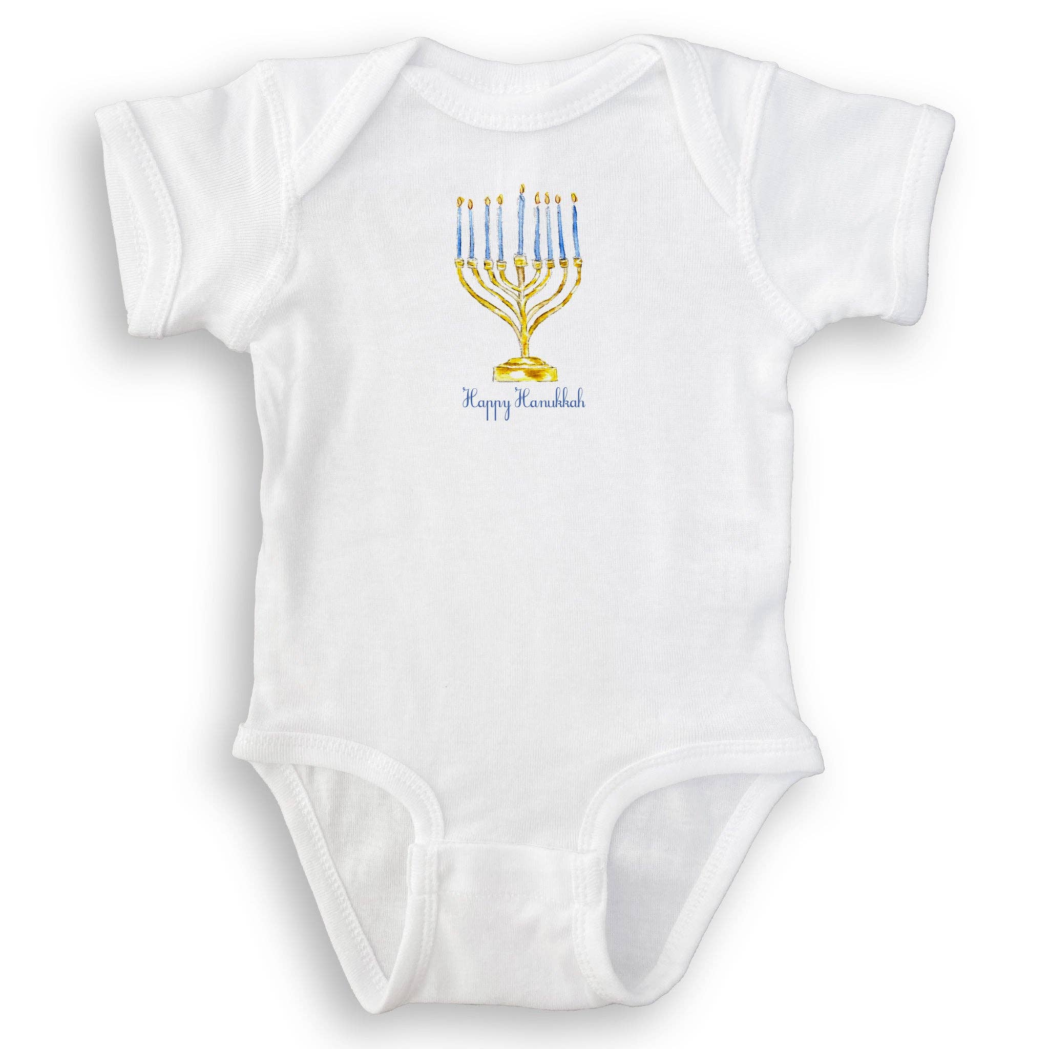 French Graffiti - Vente Torchons - Menorah avec Happy Hanukkah14